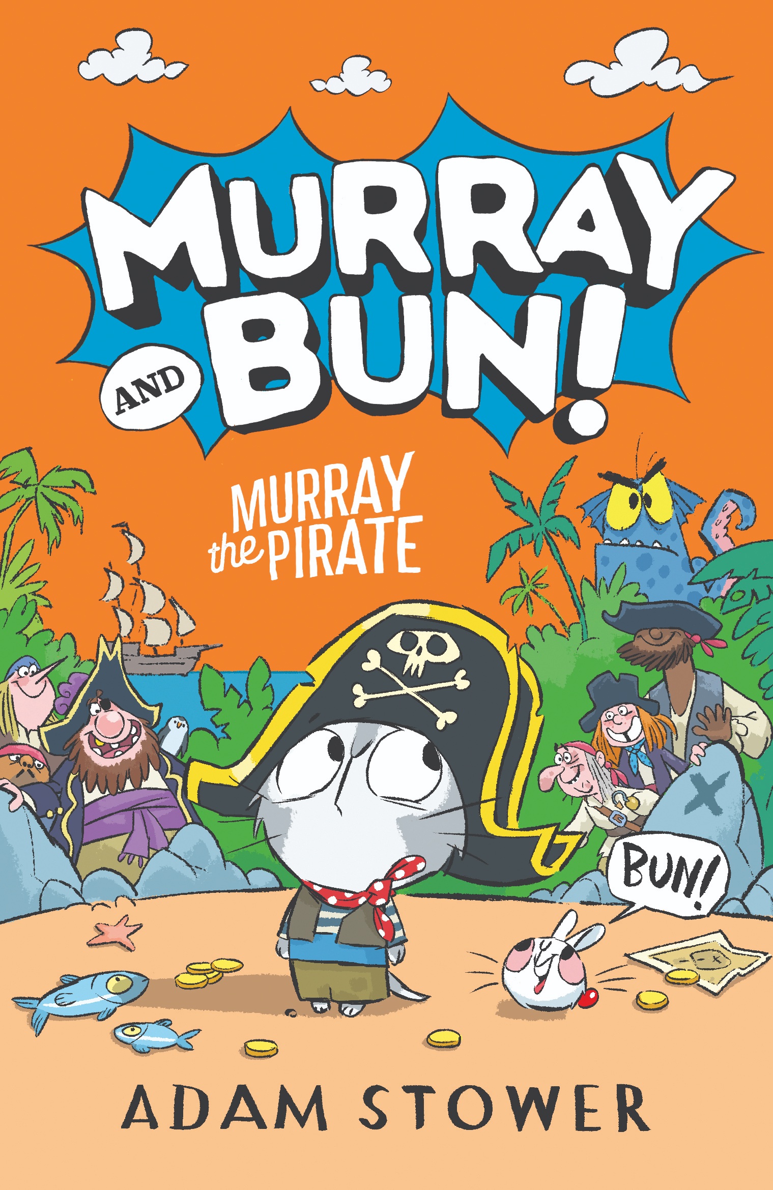 Murray & Bun: Murray the Pirate by Adam Stower — book cover