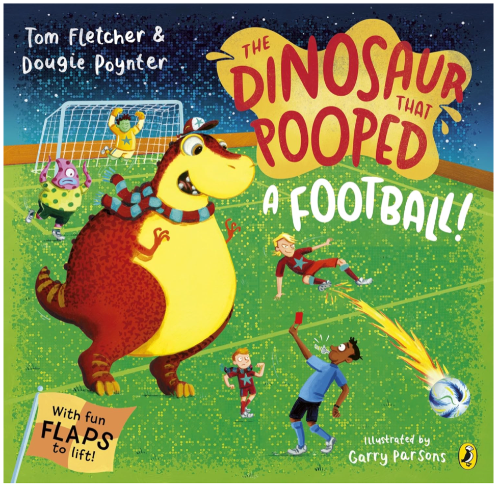 The Dinosaur That Pooped — book cover