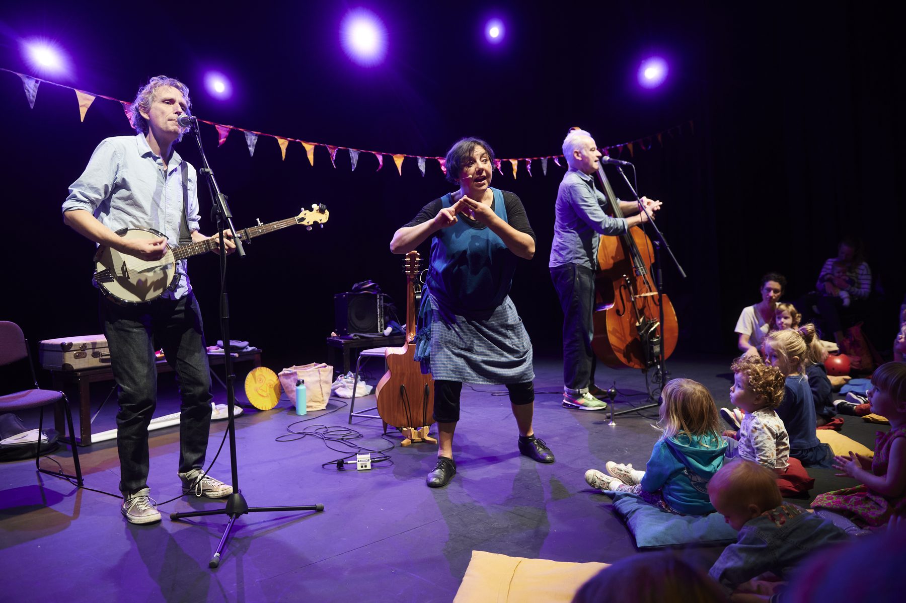 Mrs H Sings performing live